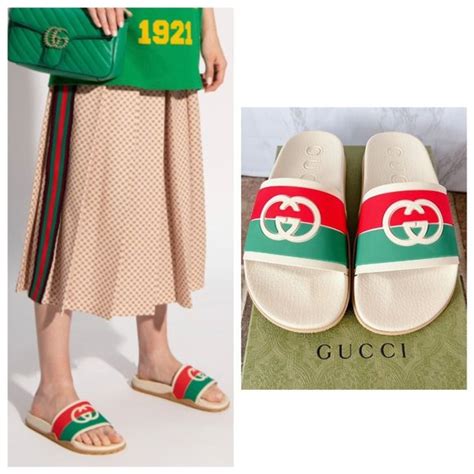 womens gucci agrado slides|Gucci agrado g slides.